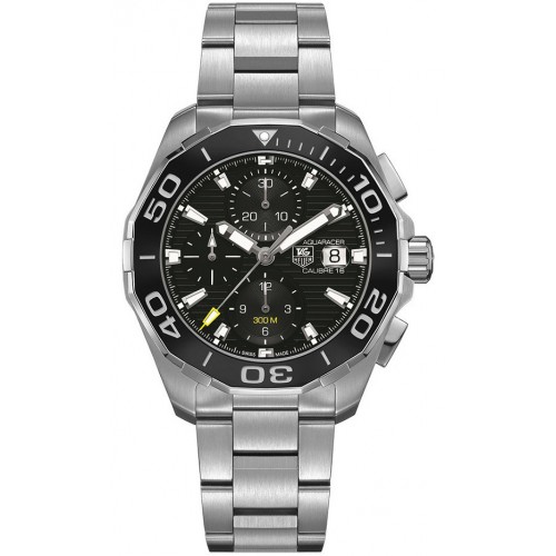 Tag Heuer Aquaracer Chronograph Black Dial Men's Watch CAY211A-BA0927
